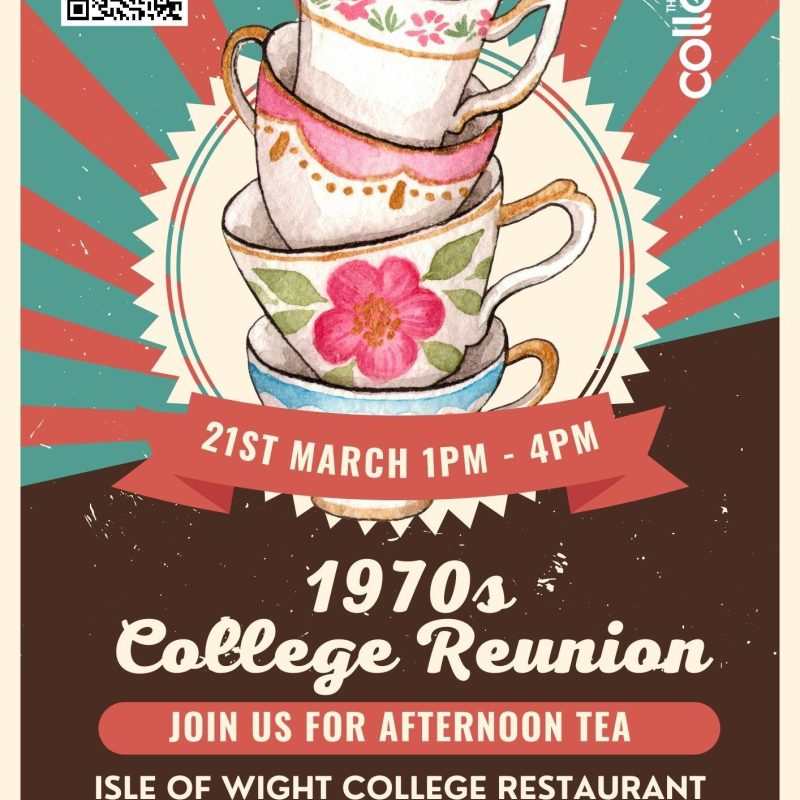 1970s Staff Reunion Poster Invitation 1