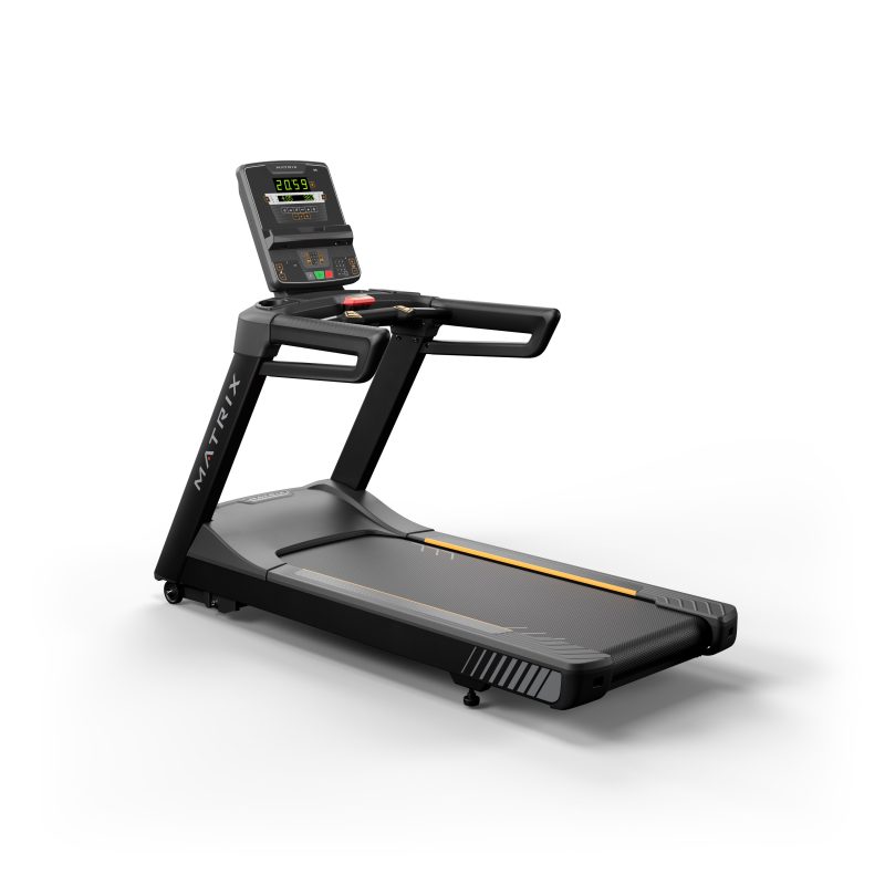 MX21 ES treadmill LED Matte Blk hero