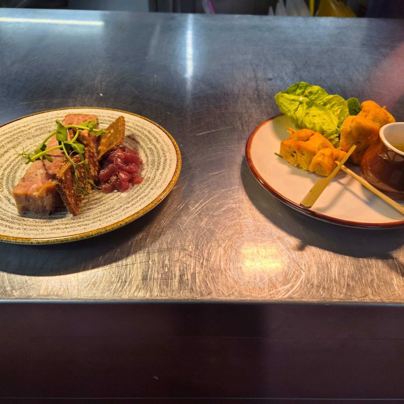 Terrine and Satay