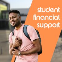 Student financial support Homepage Header